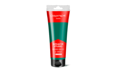 Tube 250 ml Gouache Studio Vert Emeraude