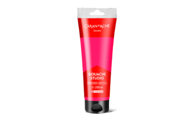 Tube 250 ml Gouache Studio Pourpre Fluo