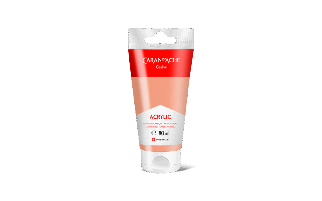 Tube 80 ml Acrylic Rose des sables
