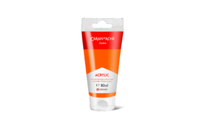 Tube 80 ml Acrylic Rouge orange