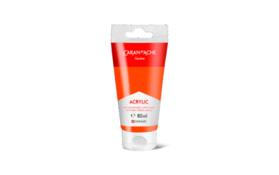 Tube 80 ml Acrylic vermillon