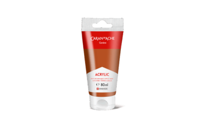 Tube 80 ml Acrylic Sienne brulée