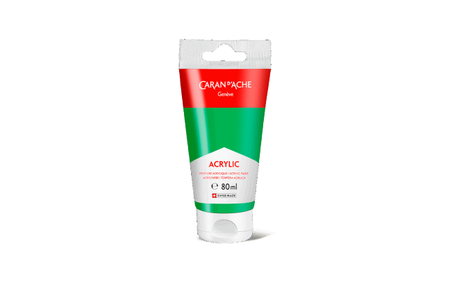 Tube 80 ml Acrylic vert prairie