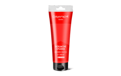 Tube 250 ml Gouache Ecarlate
