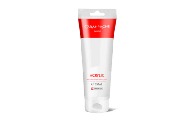 Tube 250 ml Acrylic Blanc