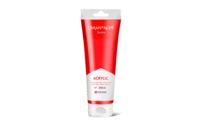 Tube 250 ml Acrylic Écarlate