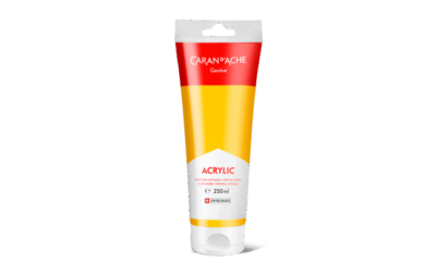 Tube 250 ml Acrylic Jaune d'or