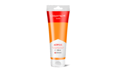 Tube 250 ml Acrylic Orange