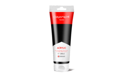Tube 250 ml Acrylic Noir