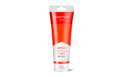 Tube 250 ml Acrylic Vermillon