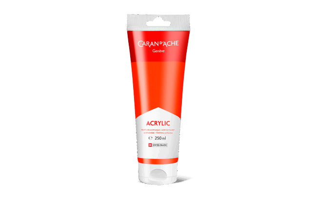 Tube 250 ml Acrylic Vermillon