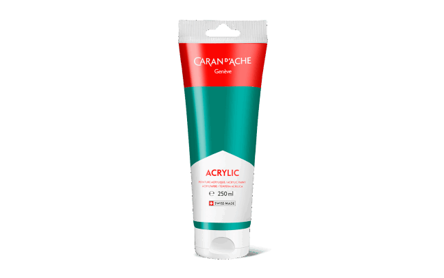 Tube 250 ml Acrylic Vert Émeraude