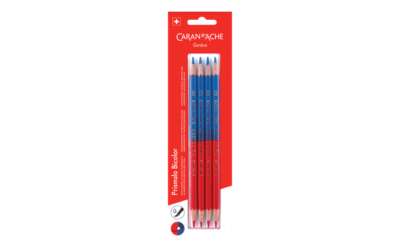 Set 4 Crayons PRISMALO™ BICOLOR Rouge/Bleu