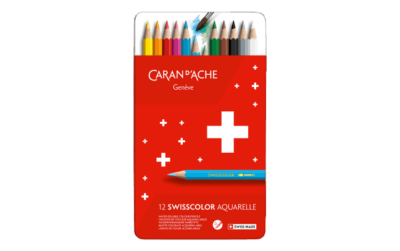 Boîte 12 Couleurs SWISSCOLOR aquarellable