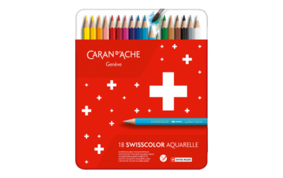 Boîte 18 Couleurs SWISSCOLOR aquarellable