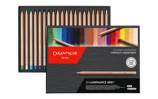 Boîte 20 Couleurs LUMINANCE 6901™ – Assortiment « Portrait » – Image 2