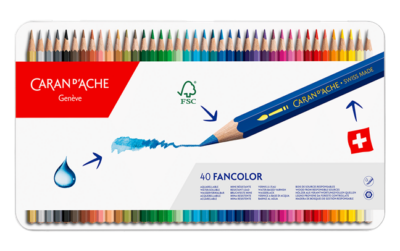 Boîte 40 Couleurs FANCOLOR