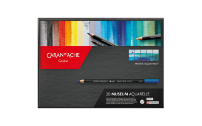 Boîte Marine 20 Couleurs MUSEUM Aquarelle