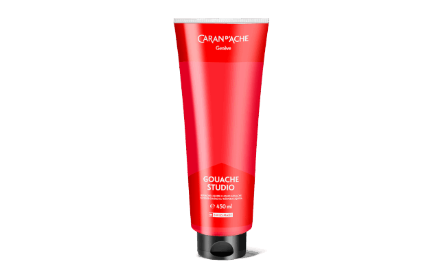 Tube 450 ml Gouache Studio Carmin
