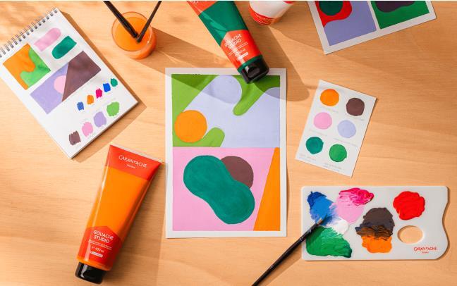 Tube 450 ml Gouache Studio Ocre – Image 6