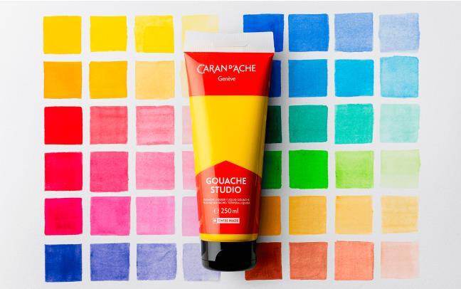 Tube 450 ml Gouache Studio Primaire Cyan – Image 3