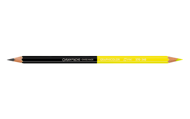 Set de 2 crayons BICOLOR et GRAPHICOLOR et d’un stylo bille 888 – Image 2