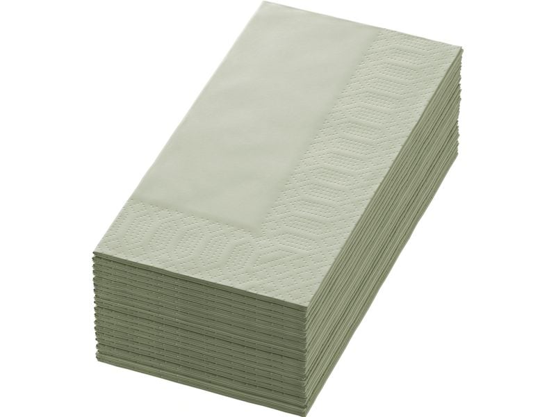 Serviettes en papier Tissue 40 cm x 40 cm, 250 Pièce/s, Pistache