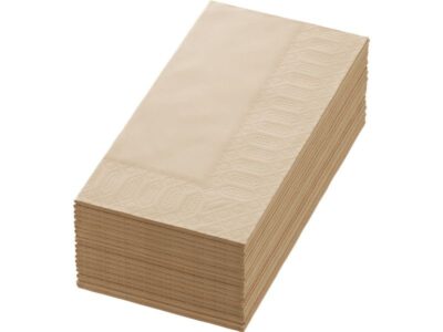 Serviettes en papier Tissue 40 cm x 40 cm, 250 Pièce/s, Nature
