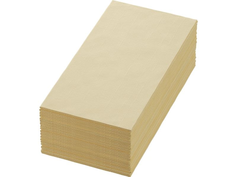 Serviettes en papier Tissue 40 cm x 40 cm, 250 Pièce/s, Crème