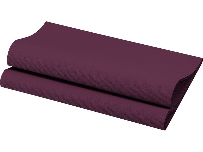 Serviettes en papier 40 cm x 40 cm, 60 Pièce/s, Plum