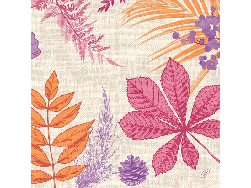 Serviettes en papier Bright Autumn 40 cm x 40 cm, 60 Pièce/s