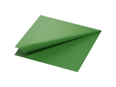 Serviettes en papier 3 couches leaf green 40 cm x 40 cm, 250 Pièce/s