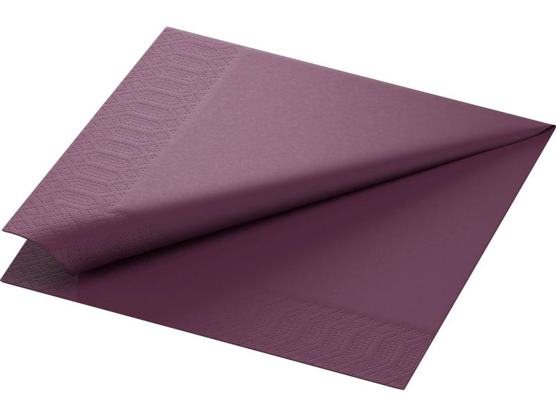 Serviettes en papier 165552 40 cm x 40 cm, 250 Pièce/s, Violet
