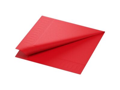 Serviettes en papier 213103 40 cm x 40 cm, 250 Pièce/s, Rouge
