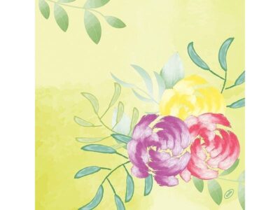 Serviettes en papier Soft Tropics 40 cm x 40 cm, 60 Pièce/s