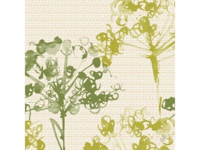 Serviettes en papier Green Umbles 40 cm x 40 cm, 60 Pièce/s
