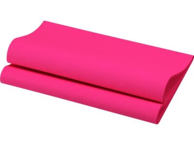Serviettes en papier 40 cm x 40 cm, 60 Pièce/s, Fuchsia