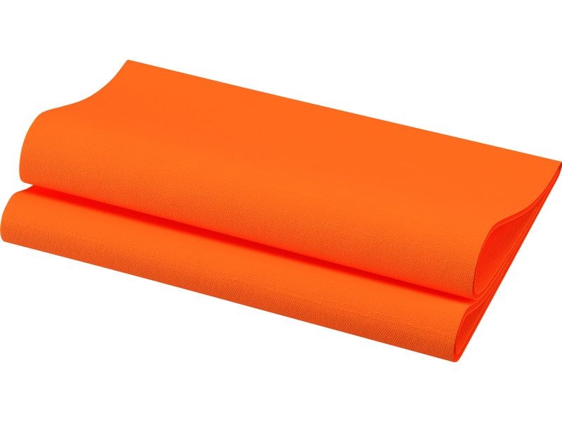 Serviettes en papier 40 cm x 40 cm, 60 Pièce/s, Orange