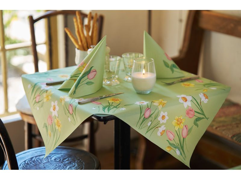 Serviettes en papier Spring Melody 40 cm x 40 cm, 60 Pièce/s – Image 3