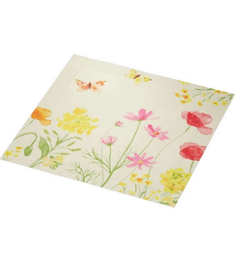 Serviettes en papier Poppy Field 40 cm x 40 cm, 50 Pièce/s – Image 2