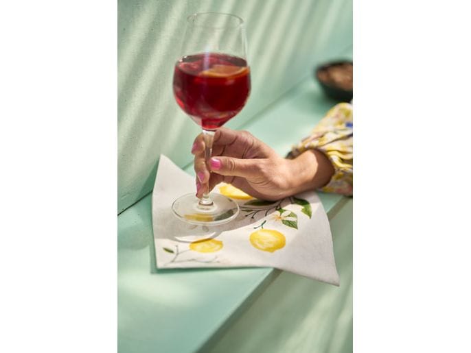 Serviettes en papier Lemon Fiesta 40 cm x 40 cm, 60 Pièce/s – Image 5
