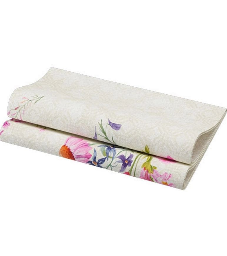 Serviettes en papier Floret 40 cm x 40 cm, 60 Pièce/s – Image 3